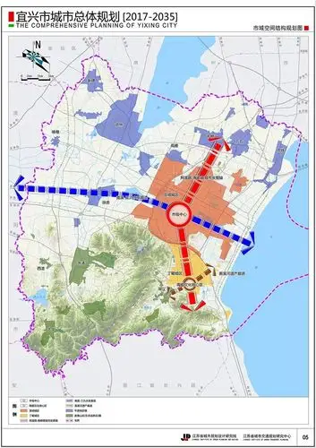 宜兴城市总规公示一主三副九点城市新格局惠及自然村3174个