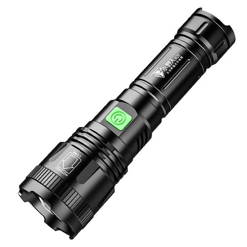 手电筒强光超亮亮可充电远射5000米家用防身户外手电筒