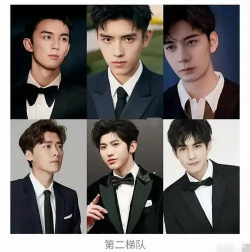 网友将当红男明星分为六个颜值梯队,你觉得谁的排名有问题?