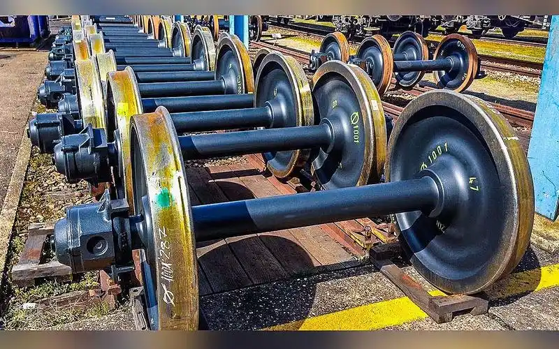 【搬运】火车车轮(车辆轮对) 的制造过程小合集