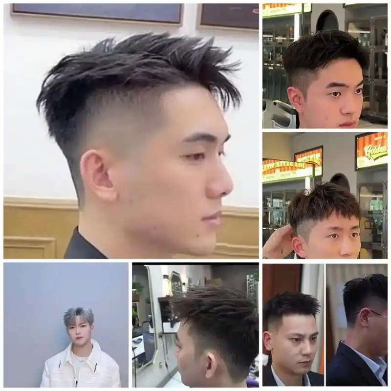 你们喜欢的男款:王 2,前刺,渣男烫,成功人士发型已发出,自 - 抖音