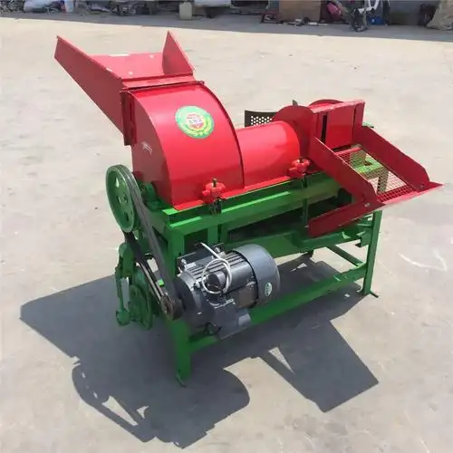 大型麦稻玉米多功能便捷式小型脱粒机-曲阜市鲁宏机械设备有限公司