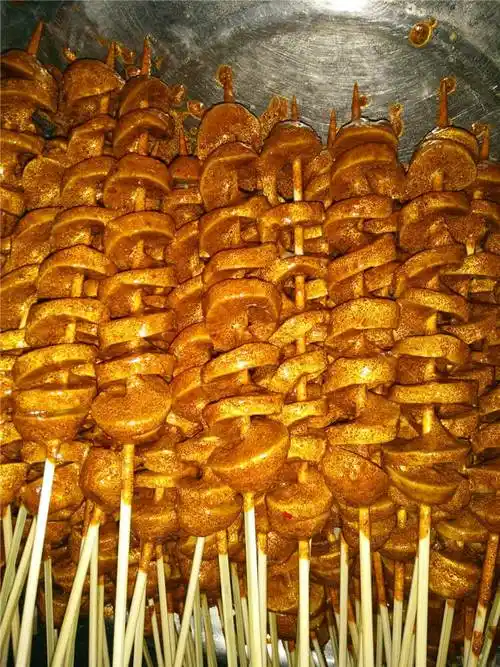 手工面筋大面筋串儿多少批发价多少钱