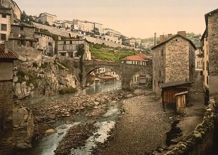 美不胜收!老照片现百年前法国风景名胜