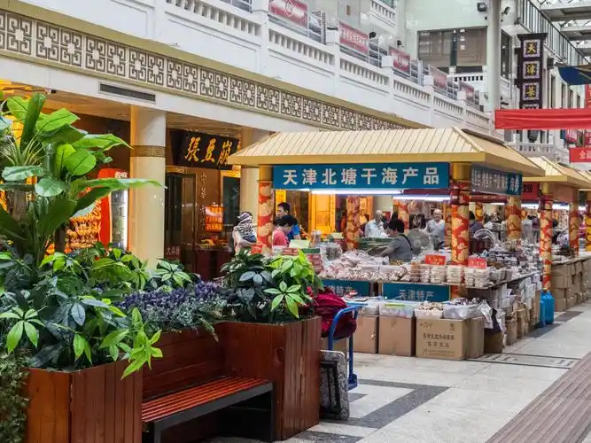 天津五大道,南市食品街掠影