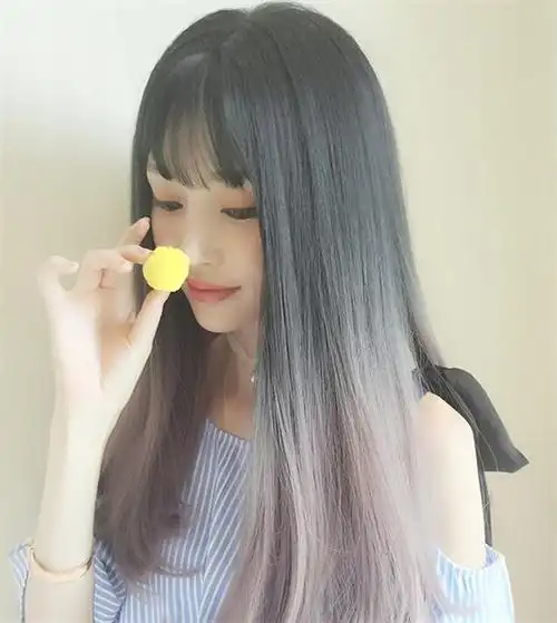 韩国特流行长直发发型,直发发型气质爆棚