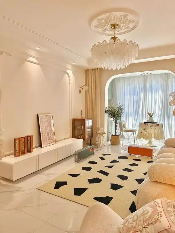 河南发现一姐姐家的装修,法式那叫一个高级,给大家晒晒,超羡慕