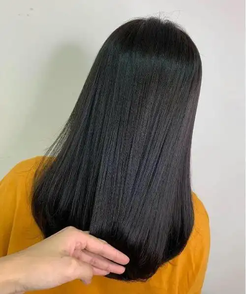 黑茶色头发图片效果图让你低调又能美得冒泡