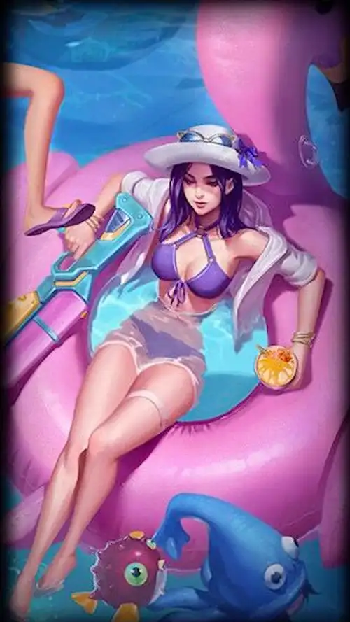 英雄联盟英雄讲堂:皮城女警凯特琳!