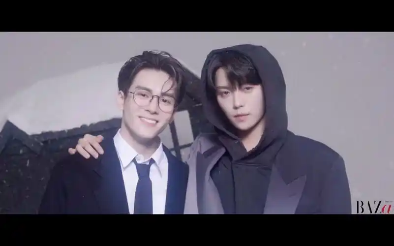 曾舜晞肖宇梁芭莎时尚大片|曾舜晞x肖宇梁