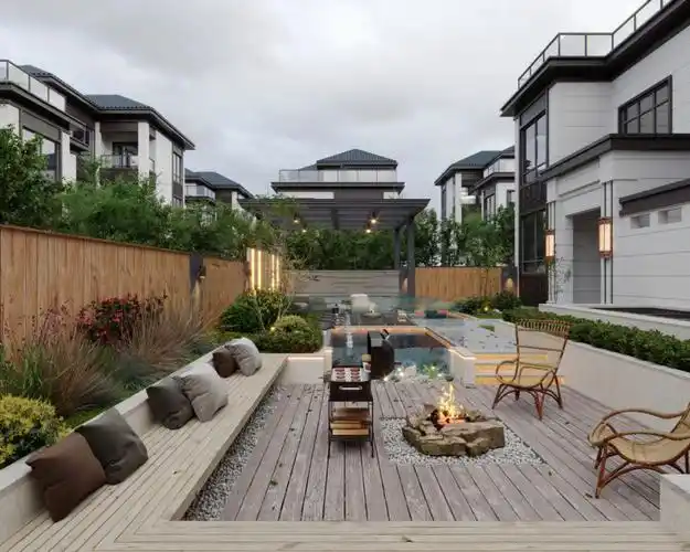 现代庭院花园景观