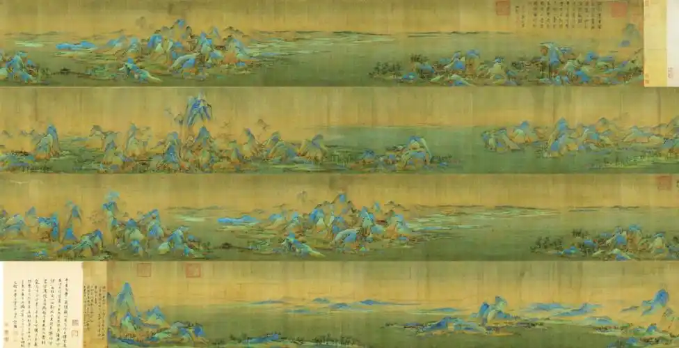 千里江山图2g高清私享中国十大传世名画