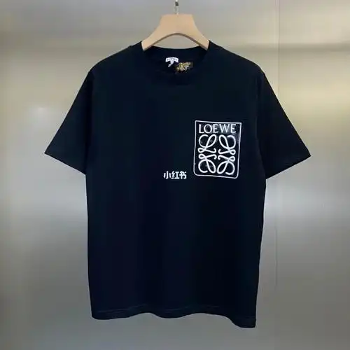 罗意威新款短袖t恤logo图案轻松