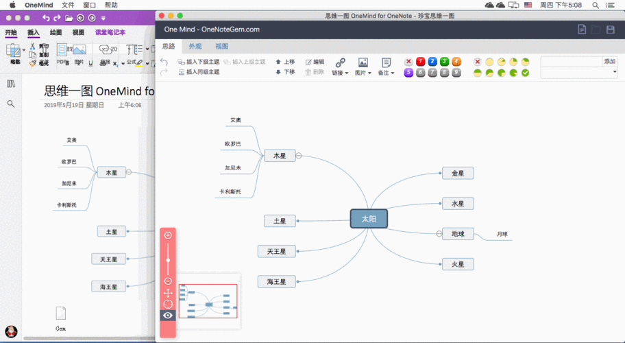 思维一图onemindforonenote25020