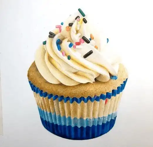 彩铅纸杯蛋糕cupcake步骤图!_版权_太太_图文