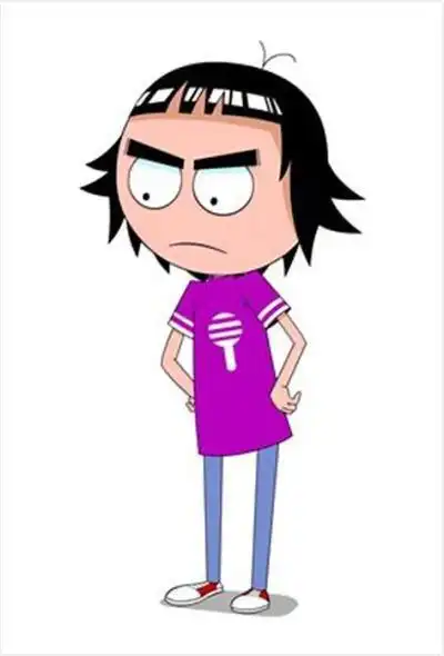 卡通人物阿u简笔画 简笔画图片大全-蒲城教育文学网