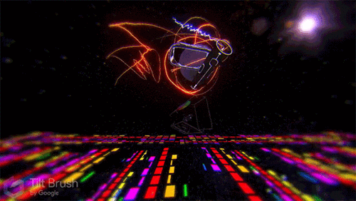 用音乐作画tiltbrush新增音频响应式笔刷