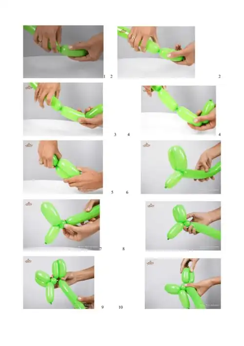 魔法〔长条〕气球小狗折法图解.doc