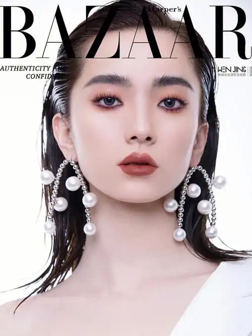 时尚新娘造型参考酷飒超模杂志大片