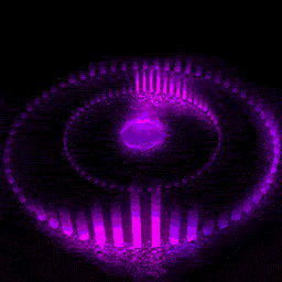 wallpaperengine环形立体音频可视化动态壁纸