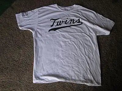 new minnesota twins chevrolet t shirt adult xl 2015 sga delta