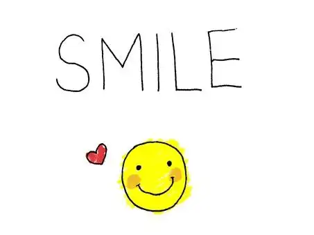 照片素材(图片): 笑一笑