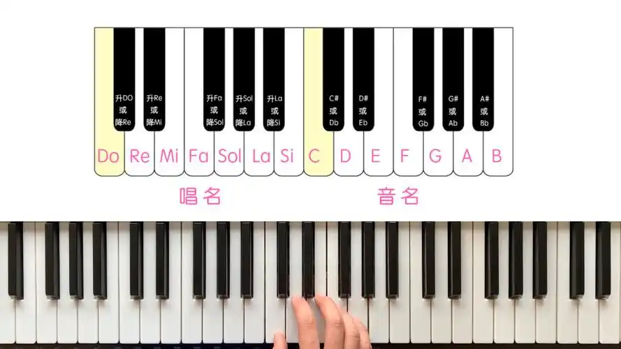 【不看谱即兴钢琴教程】2.认识键盘