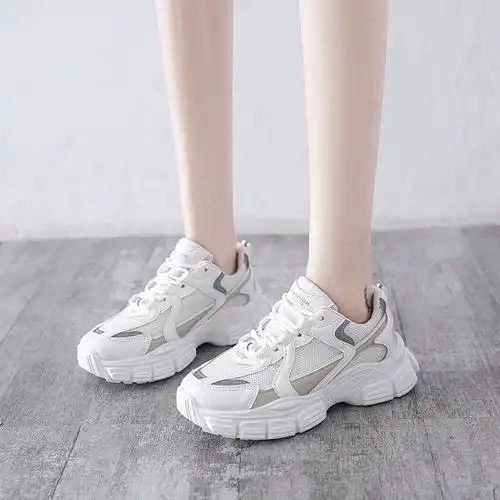 网红爆款夜光老爹鞋学生百搭透气女运动鞋女ins潮耐磨小白鞋新款