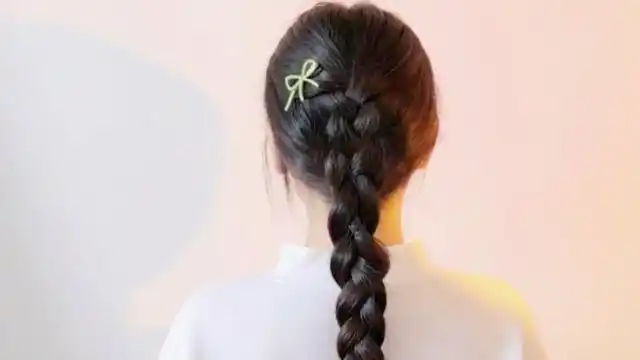 蓬松饱满麻花辫,扁头必学