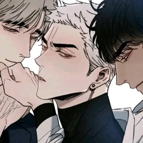 三个人基佬动漫头像 动漫头像图片大全 -【爱个性】