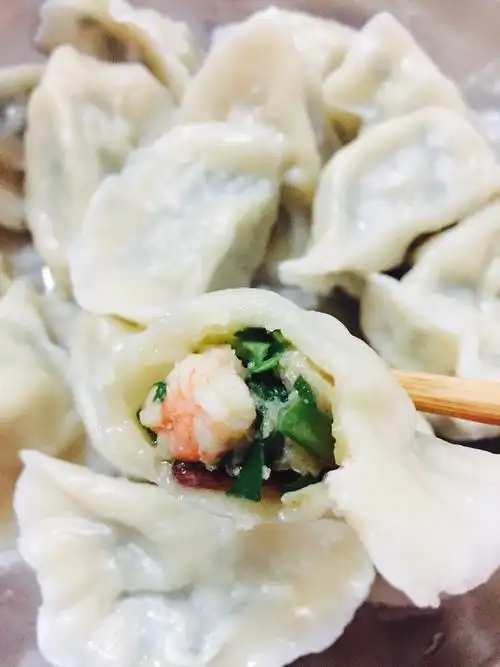 【韭菜猪肉虾仁饺子的做法步骤图,怎么做好吃】喜鹊山1990_下厨房