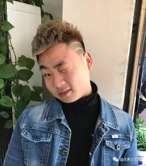 男士飞机头20款