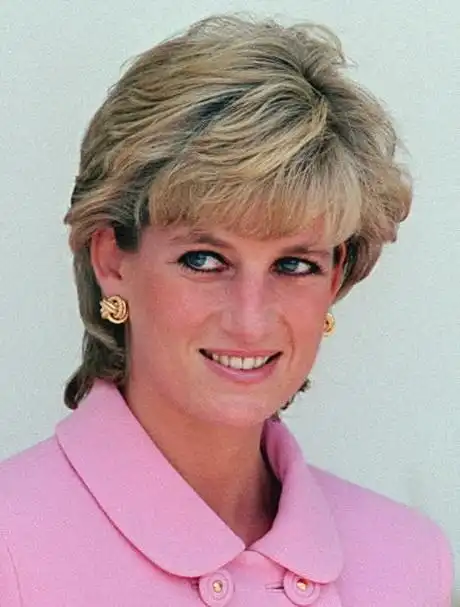princess diana hairstyles short hair