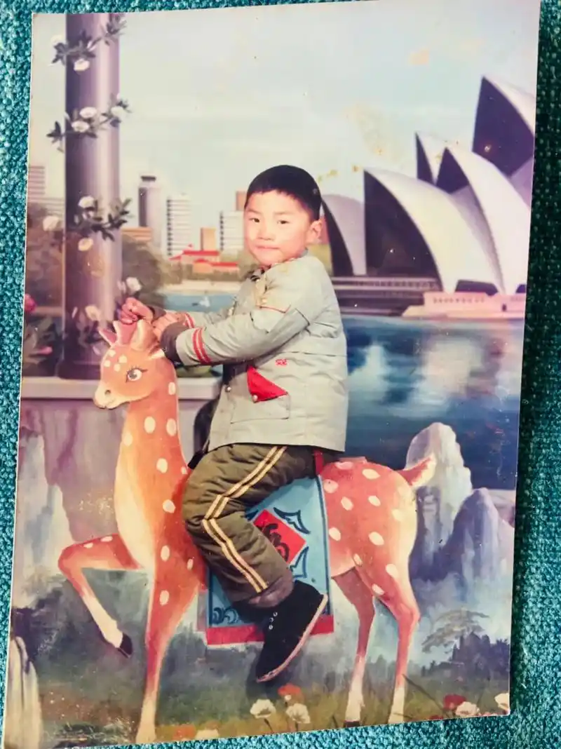 小时候的照片#男大十八变 #家有儿子 - 抖音