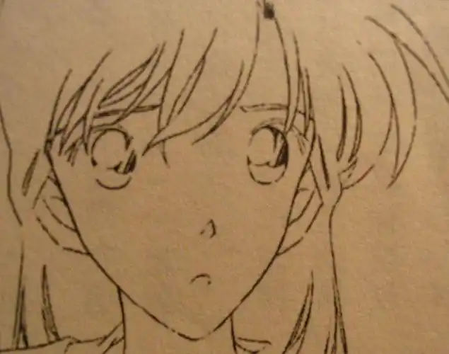 求青山刚昌名侦探柯南原画稿