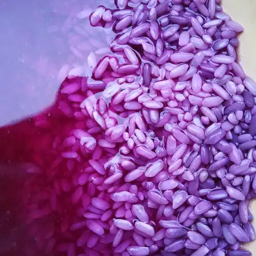 广西五色糯米饭紫色花米饭植物染料五彩米紫蓝草红蓝草紫色250g_双氙