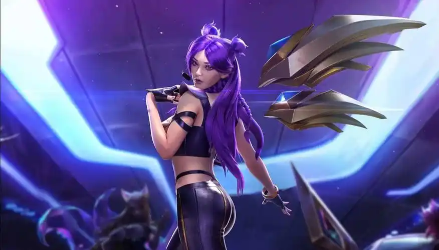 袁同学学员作品-kda女团成员卡莎