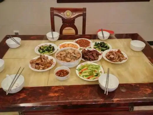 昨晚在小姨婆家吃饭饭