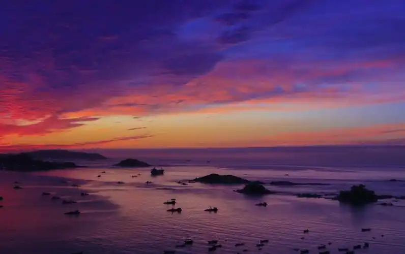 唯美晚霞迷人景色,高清图片 - ipad壁纸