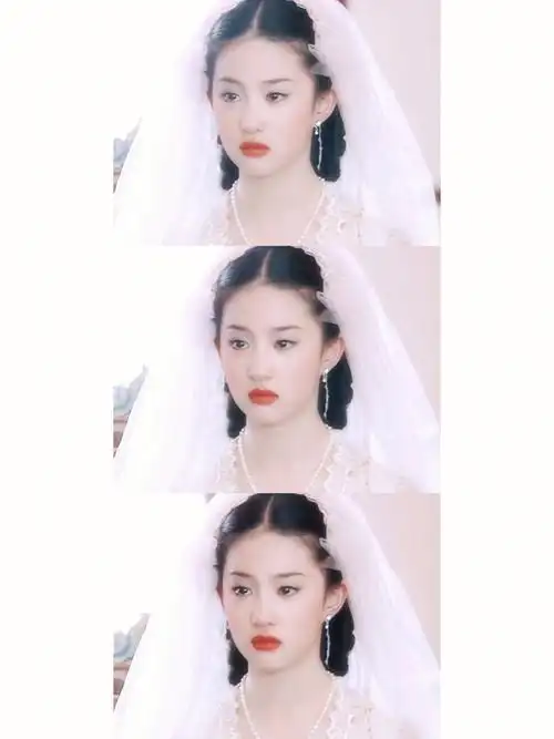 (刘亦菲白秀珠的婚纱造型简直美哭了01最后两张完全没有任何修图