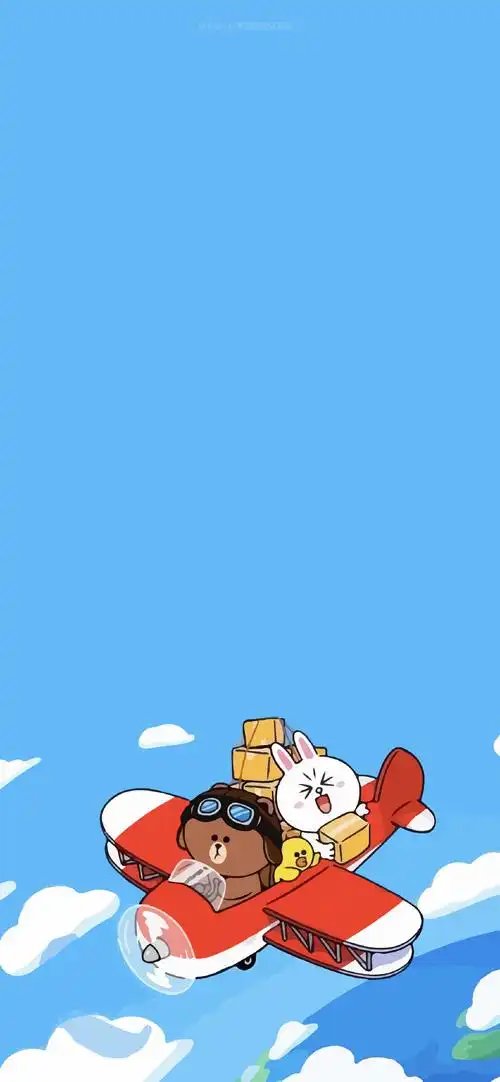 iphone壁纸超话苹果iphone手机壁纸-布朗熊