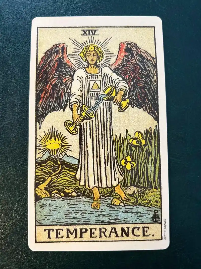 节制.78张塔罗牌之14节制96 #塔罗 #占星 正位: - 抖音