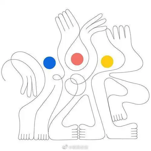 线条欣赏,作者:插画师 jonathan calugi