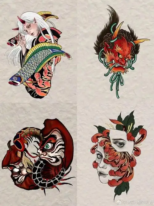 小臂纹身##纹身素材##卡通纹身##纹身分享