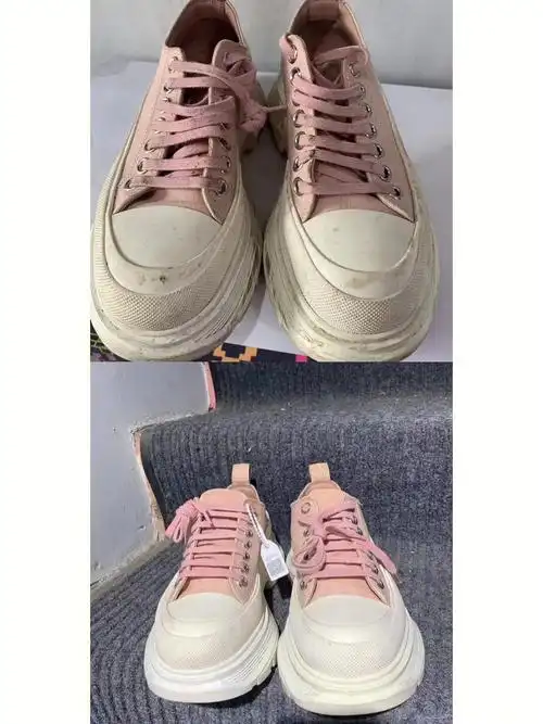 麦昆女鞋精洗保养