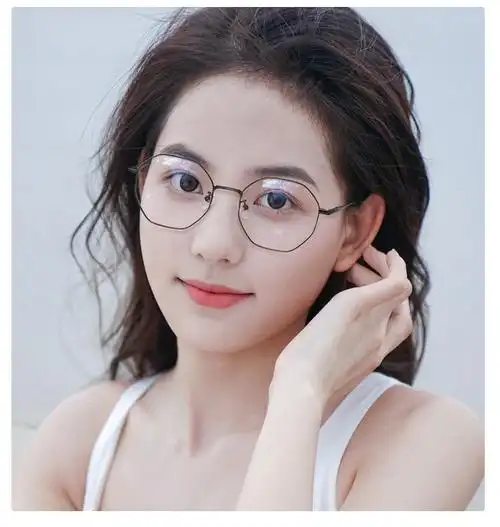 乐申近视眼镜女小脸眼镜框超轻纯钛眼镜架小框小号可配有度数散光眼镜