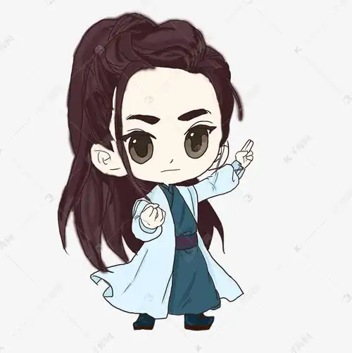 公子哥漫画古风帅哥q版公子