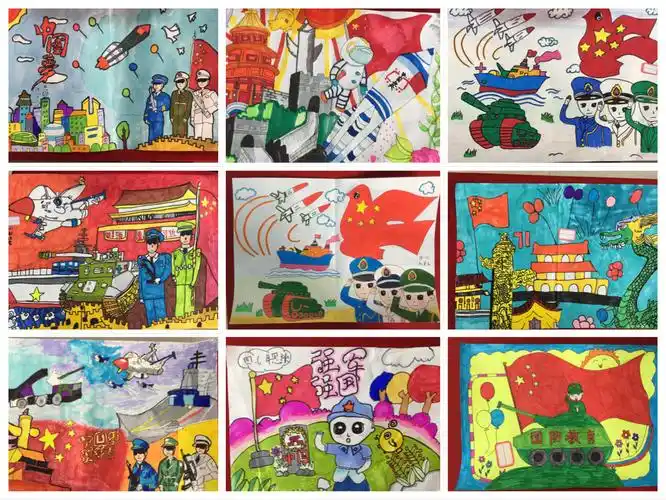 书写百年辉煌"书画展——册山街道中心小学"喜迎国庆,欢庆中秋"主题