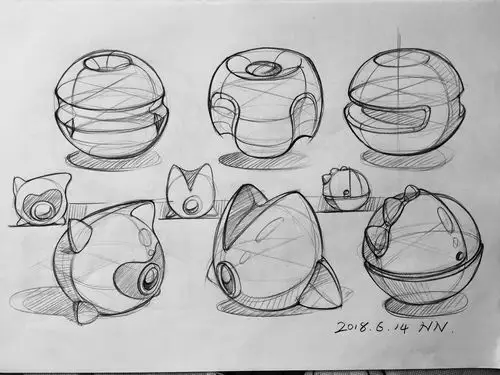 2018产品手绘部分示范|工业/产品|生活用品|好南南_原创作品-站酷