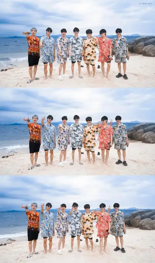 背对地球奔跑98原来看海的人 比海更温柔@时代少年团#时代少年团团